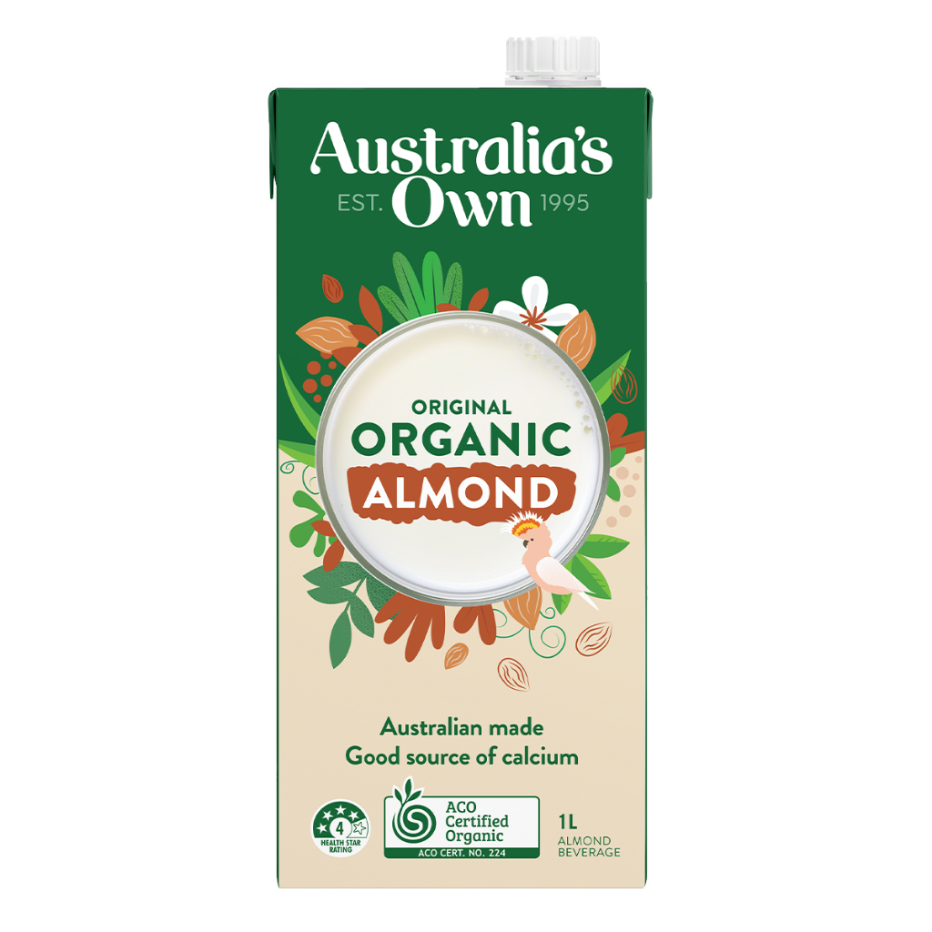 

Australia's Own Organic Milk Susu Almond 1 Liter