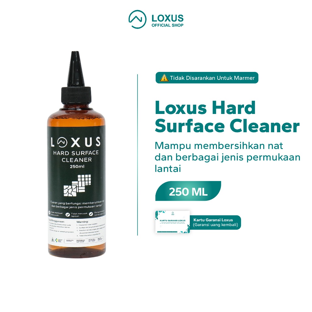 Loxus Hard Surface Pembersih Nat Lantai Granit Keramik