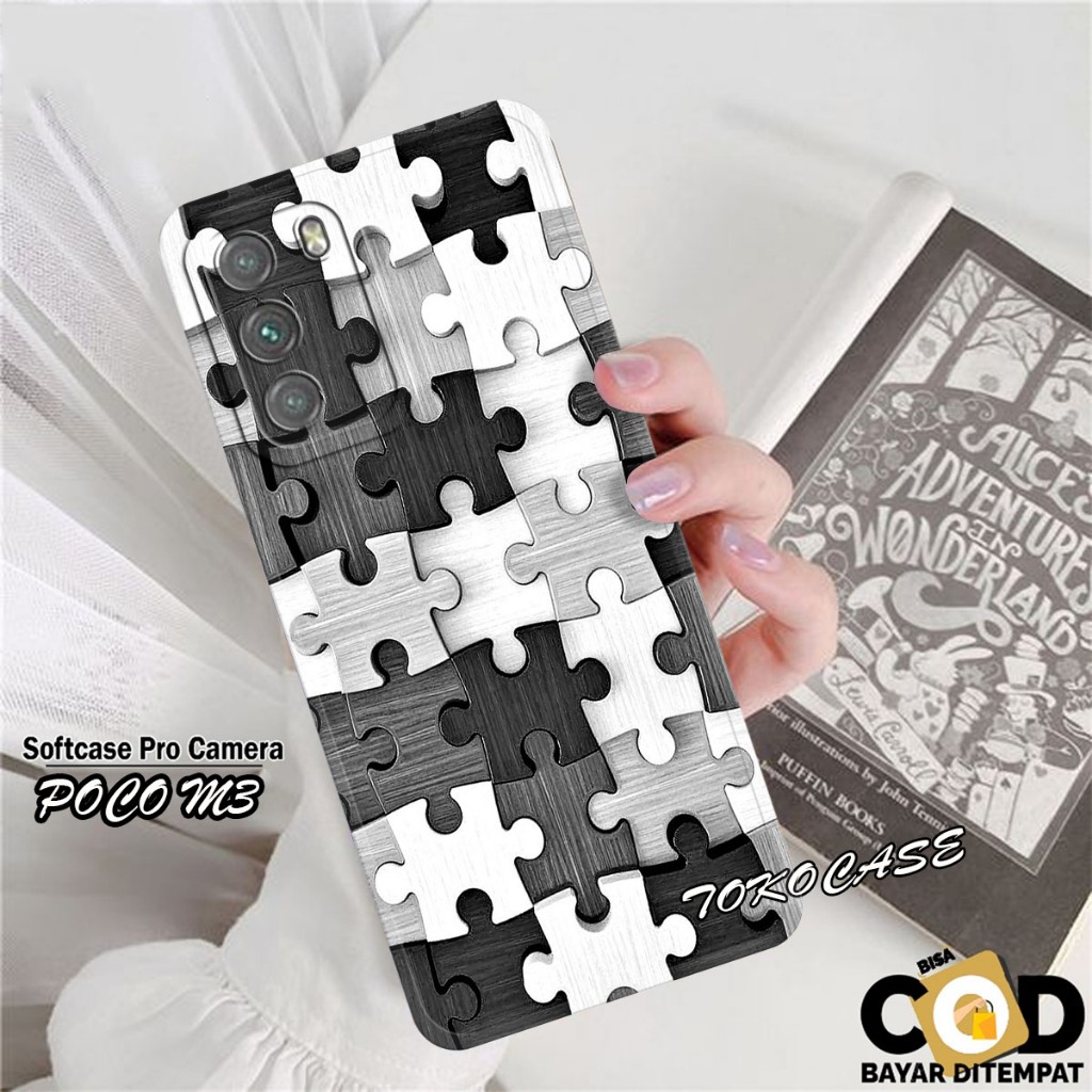 Case XIAOMI POCO M3 - Casing XIAOMI POCO M3 Terbaru 2021 TOKOCASE [ Brand Aesthetic ] Silikon Hp XIA