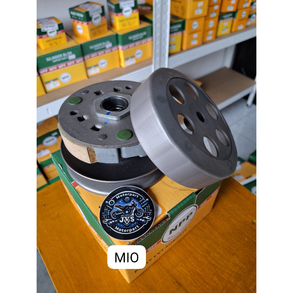 JVS - Pully CVT Komplit Mio Sporty, Mio Smile, Mio Soul, Fino, Nouvo Z Original NPP