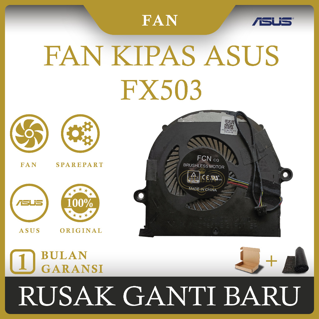 FAN KIPAS LAPTOP ASUS ROG FX503 FX63 ORIGINAL