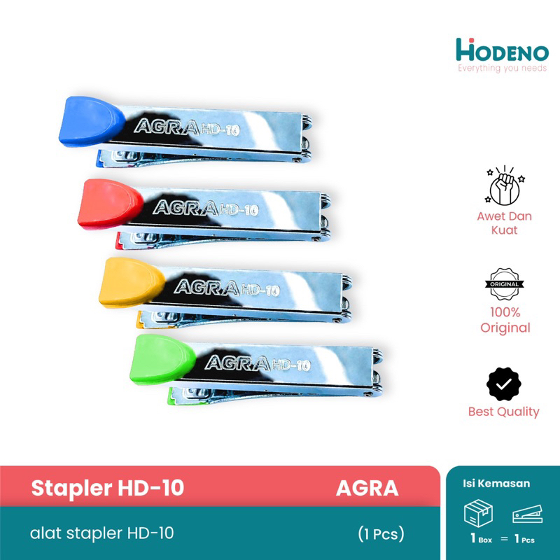 

AGRA Stapler HD-10 /Hekter / Penjepit Kertas (1pc)