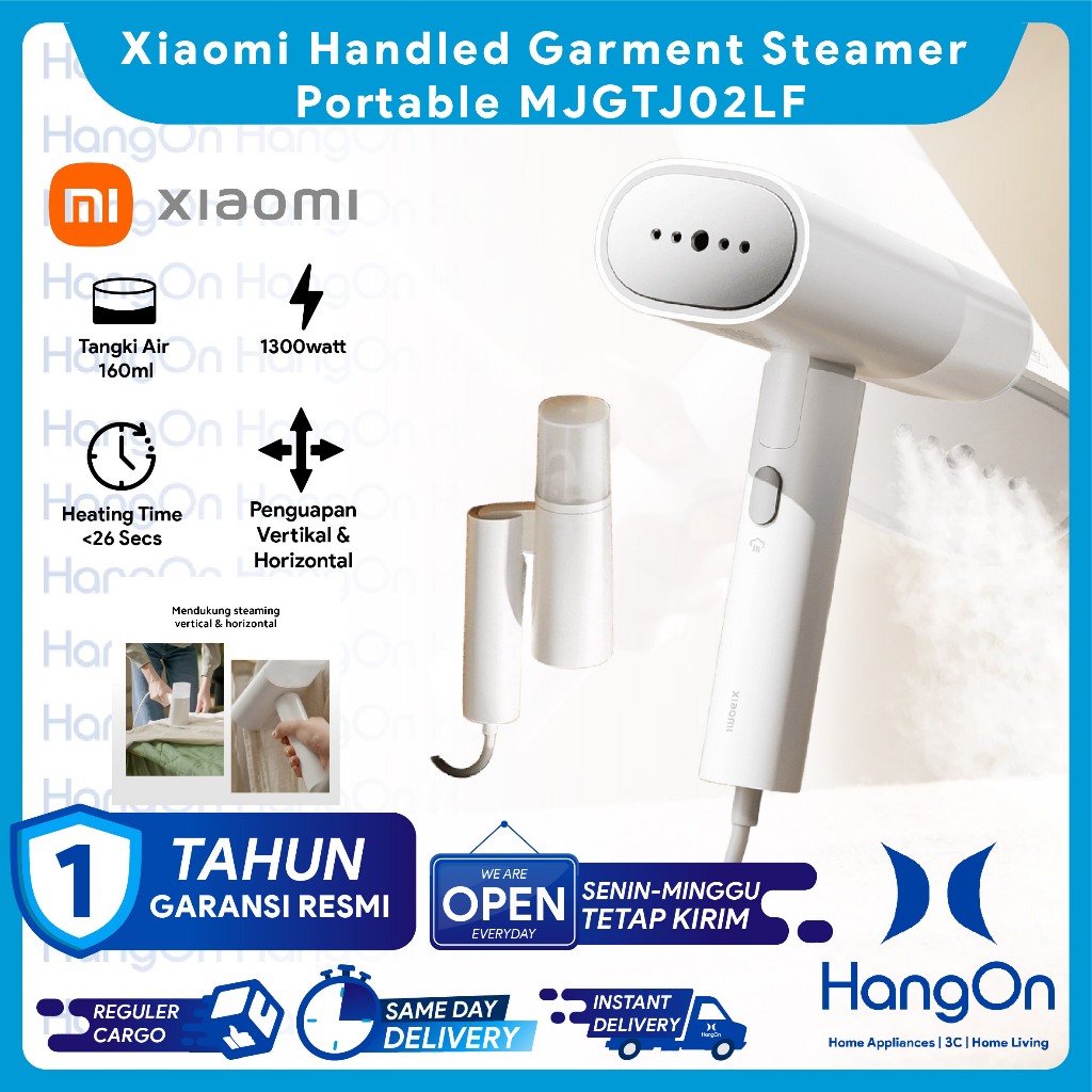 Xiaomi Handled Garment Portable Folded Steamer Setrika Uap Portable