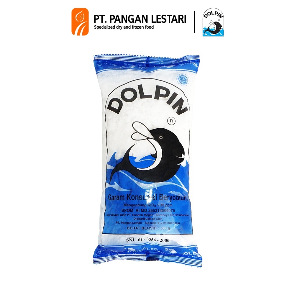 

Dolpin Garam Meja 500gr Dolphin Salt Lumba