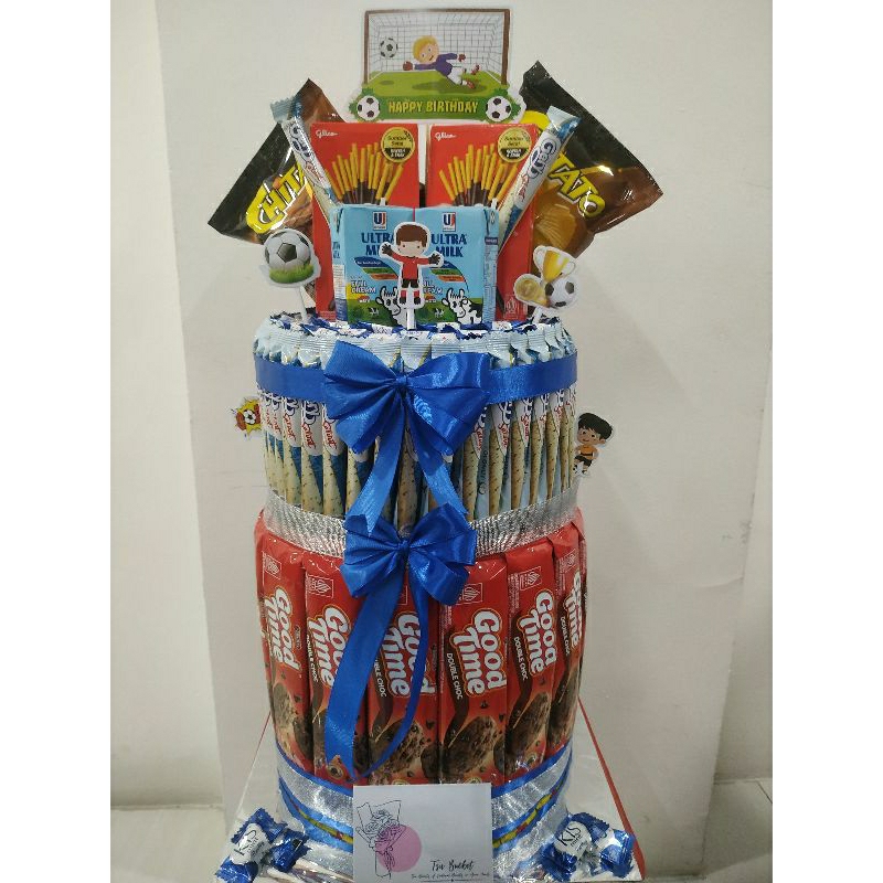 

Snack Tower 2 Tingkat (Tema Bola) ~ Ulang tahun/Anniversary