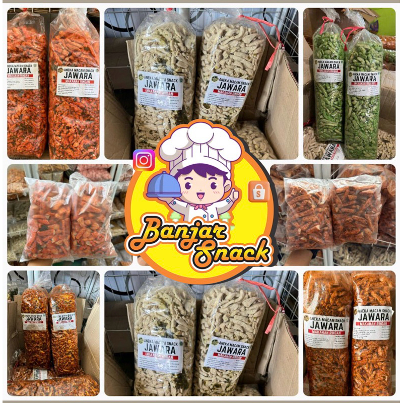 

Basreng Stik Jawara Pedas Jeruk Purut & Original Daun Jeruk Purut 1ball isi 2Kilo