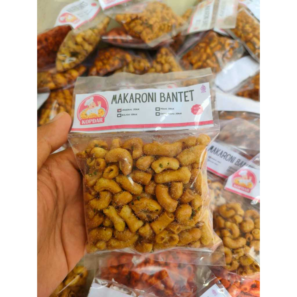 

[TERMURAH] 60gr MAKARONI BANTET DAUN JERUK