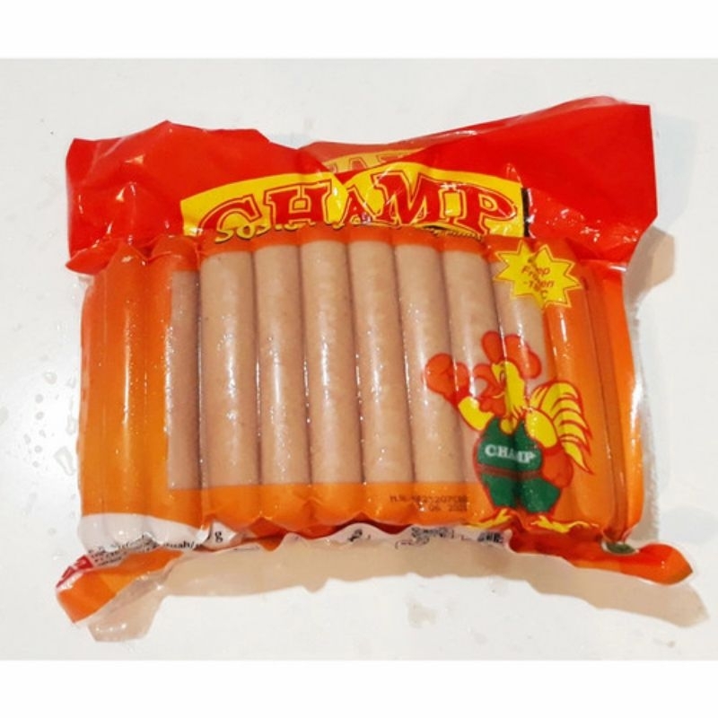 

Champ Chicken Sausage | Berat Bersih 1000 gr