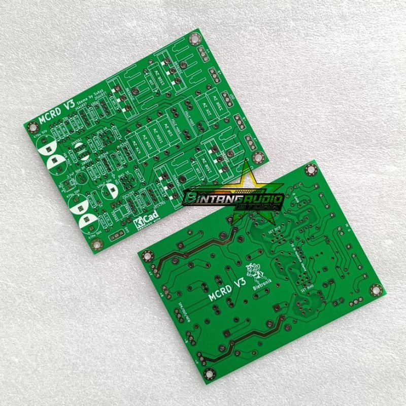 PCB Driver MCRD V3 Bostrap Dobel Layer FR4 Fiberglass