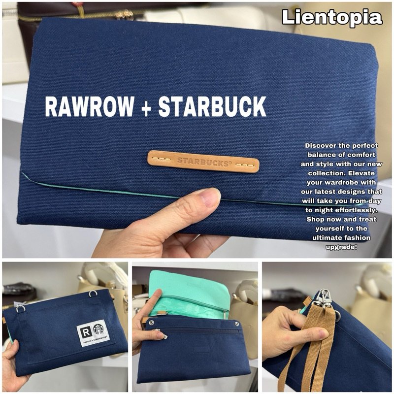 TAS SLING DENIM RawRow + starbuck