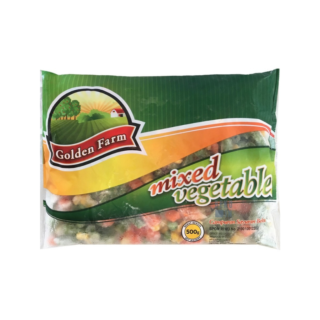 

VEGETABLE FROZEN MIX VEGETABLE 500GR