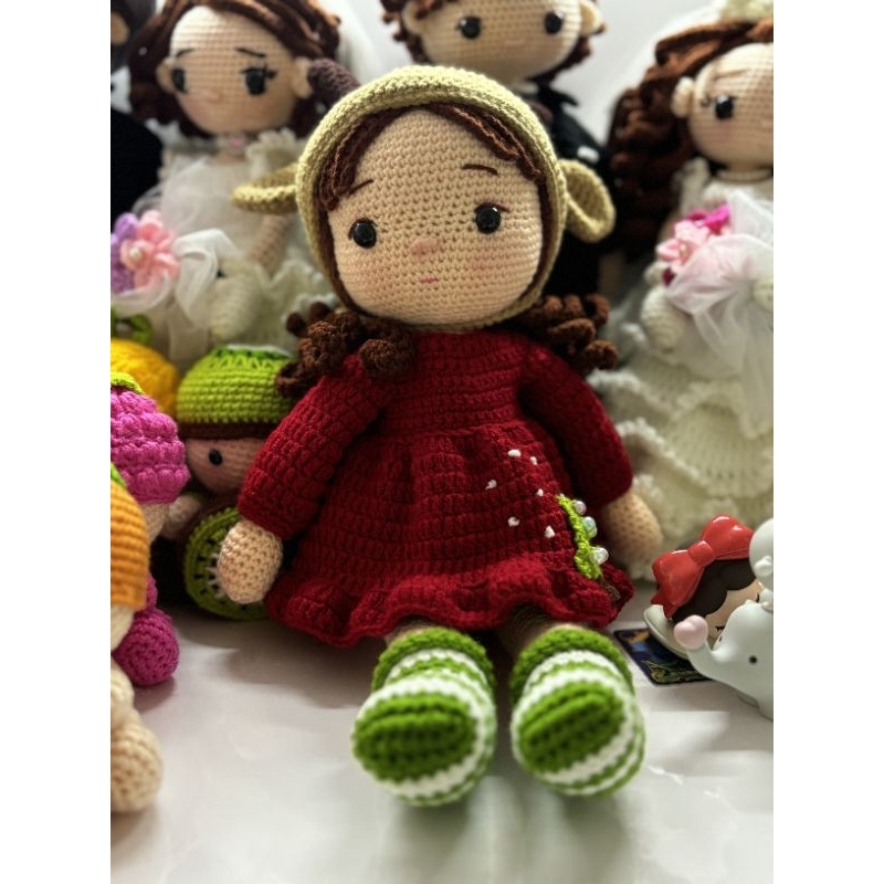 Boneka Rajut/Reinette / Amigurumi/ crochet/ Doll/handmade/ craft