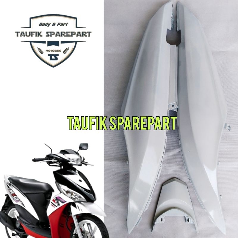 Cover Body samping Motor Mio J / Mio GT Warna Putih / Body Motor Yamaha Mio J Mio GT