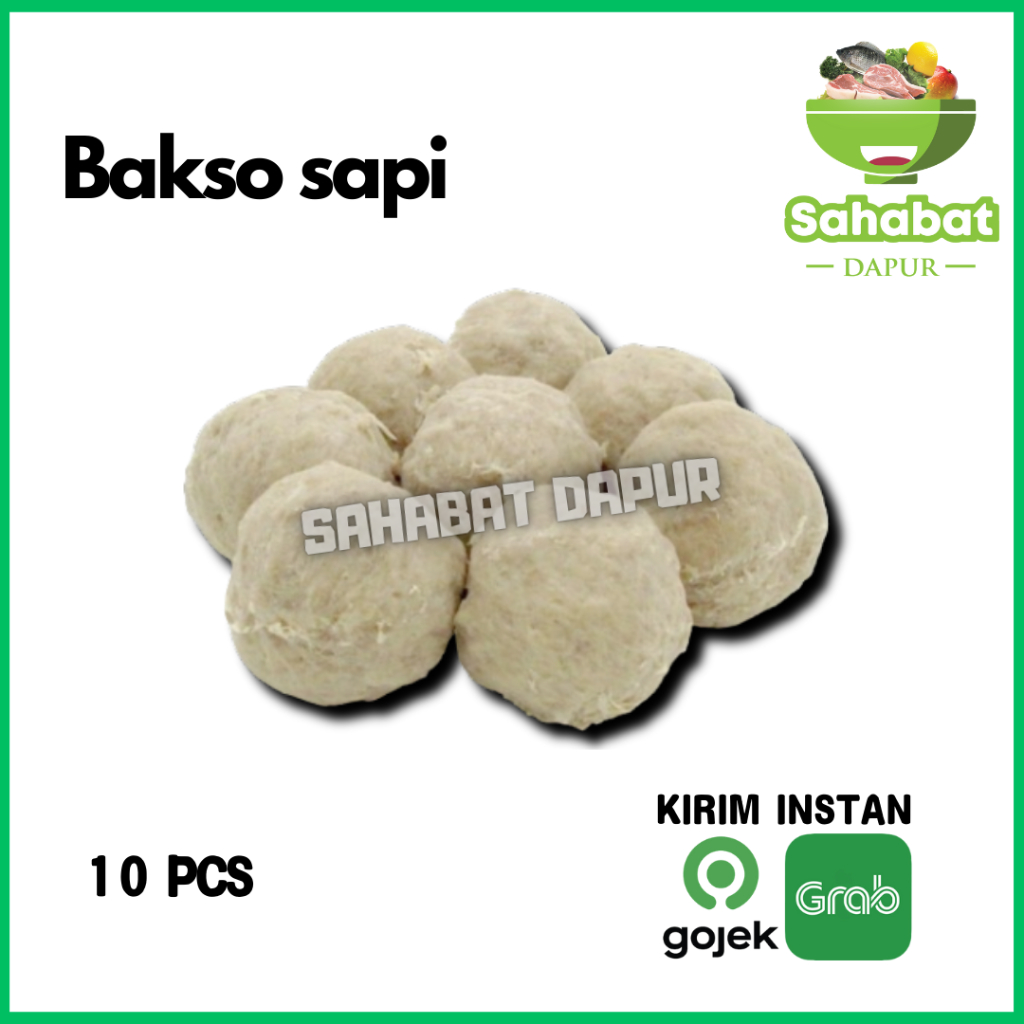 

Bakso Sapi / Daging Sapi / Bakso Isi 10 - Sahabatdapur