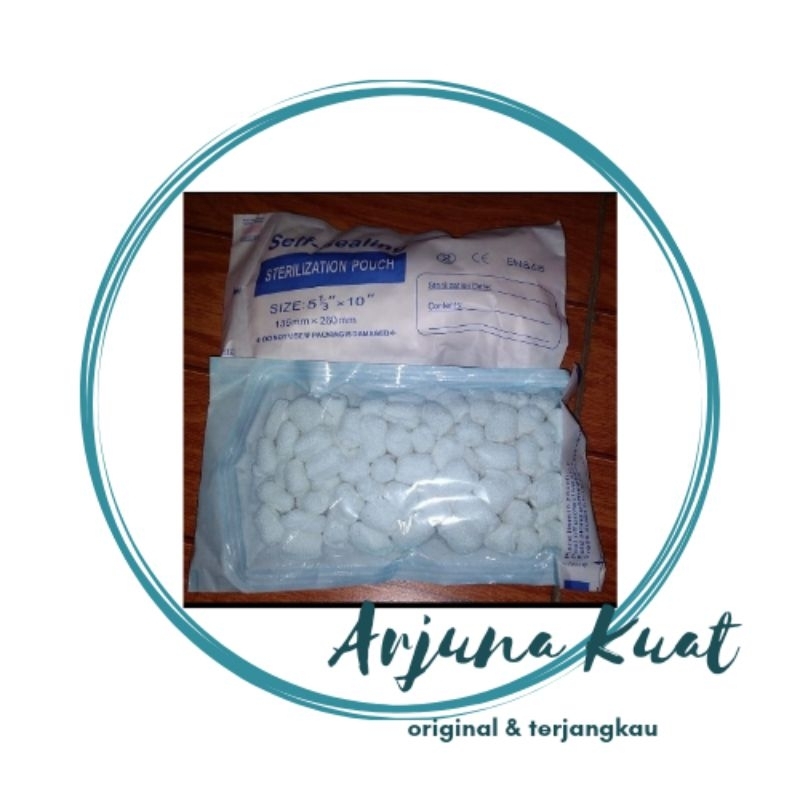 KASSA TAMPON GIGI STERIL ISI 100 PCS