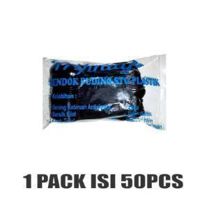 Sendok Puding 750 pcs Sendok Es krim Besar Teh Hitam Plastik Murah