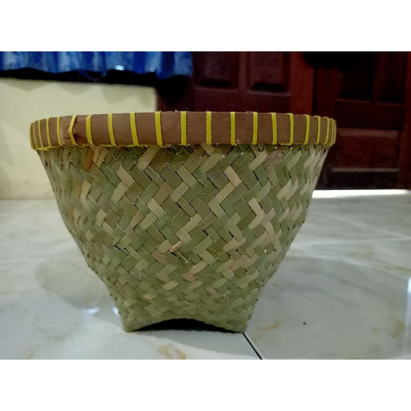 Wakul bambu nasi kecil Wadah nasi Ceting bakul mini