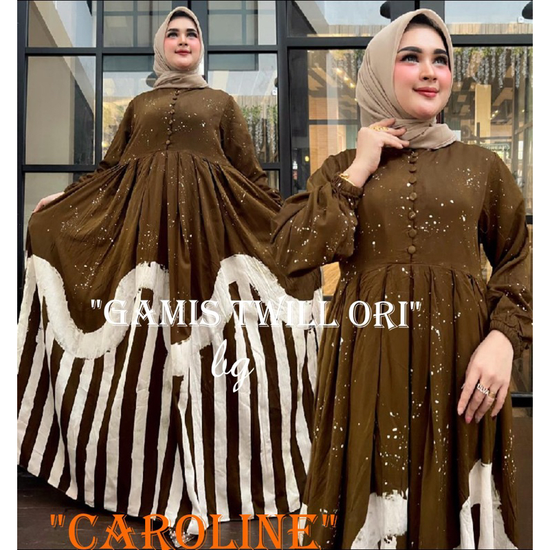 Gamis Twill Ori BG Collection Motif Caroline