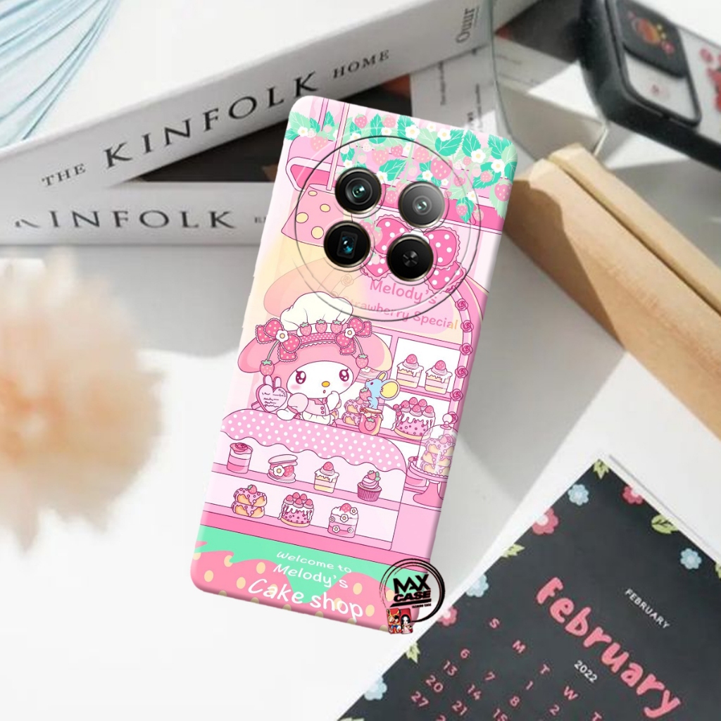 #MOP Softcase Realme 12  Motif  My Melody  Casing Hanpdhone Procamera - Silikon Lucu