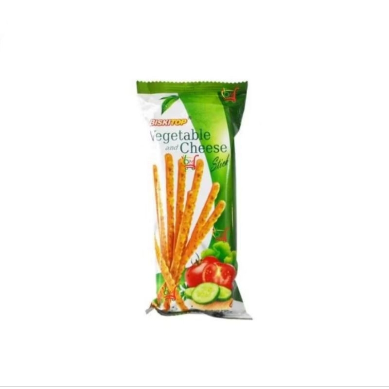 

BISKITOP -VEGETABLE STICK 50g Biskuit Anak Dewasa Enak Renyah Biscuit Stik Rasa Sayuran Keju Biskistop Vegetables Stick 50gr Cheese Biskuit Sehat Dewasa Cemilan Anak Sayuran Snack Sayuran Sehat Snack Sehat Untuk Anak Snack Keju Stick Sncak Stick Keju