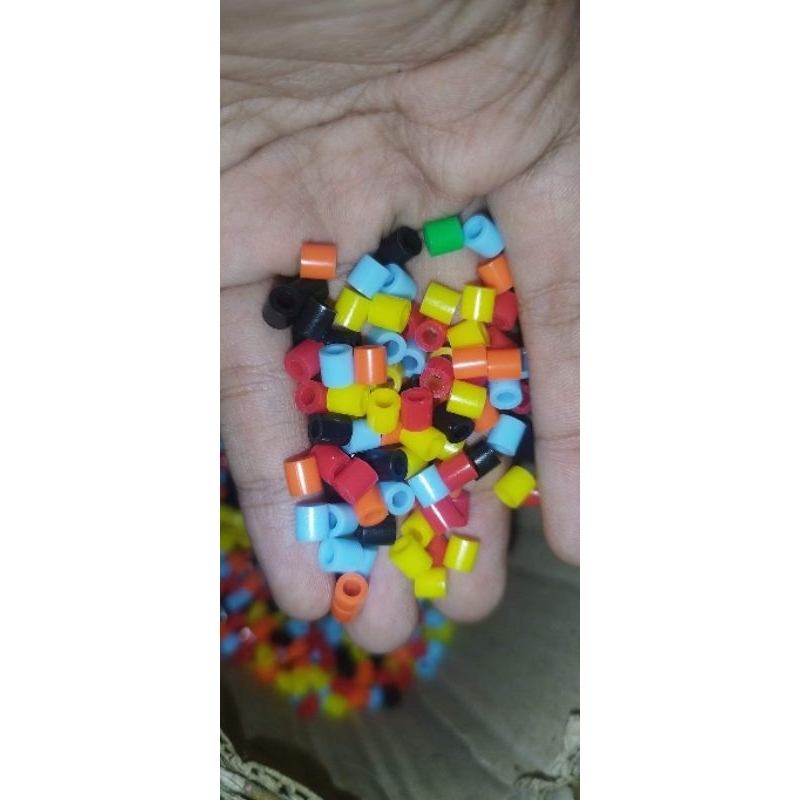 1pcs ring burung plastik