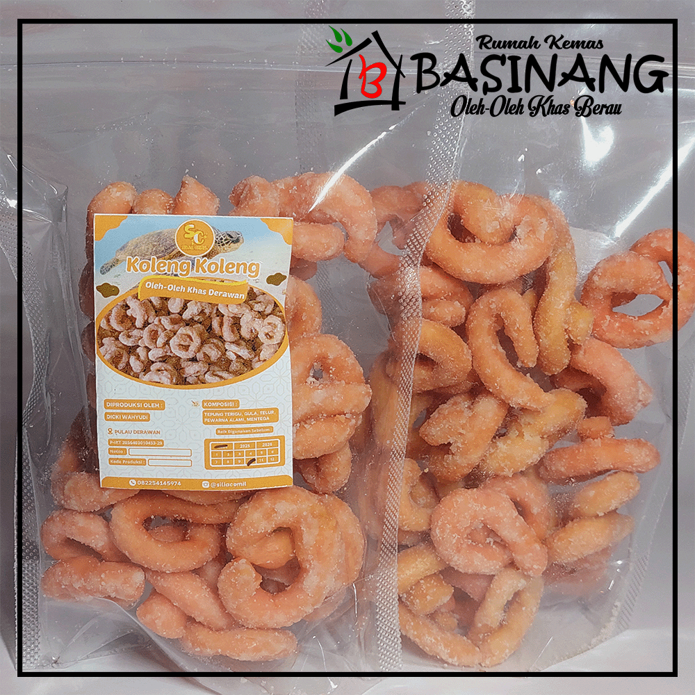 

Koleng-koleng khas derawan | Oleh - oleh khas berau kalimantan timur