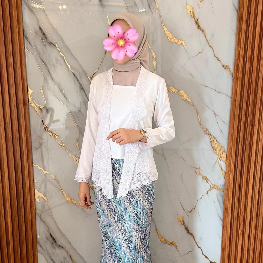 Irsa.Gallery - Kebaya Kutu Baru Bordir Katun Premium