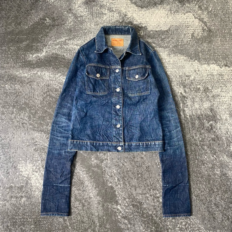 Helmut Lang 1997 Trucker Type II Jacket Indigo