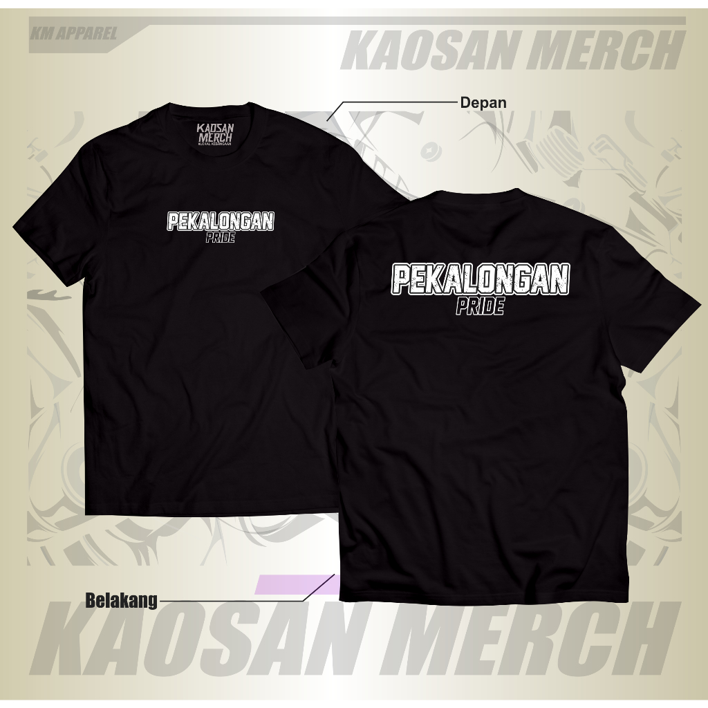 Kaos Pekalongan Tshirt Pekalongan Pride  Printing DTF Premium 100% Cotton combed