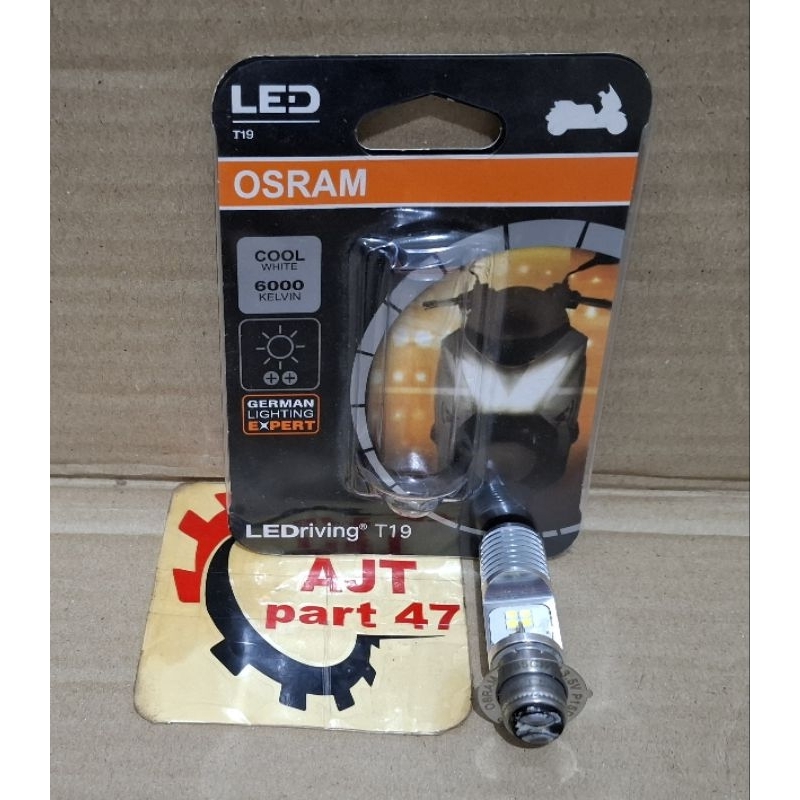Bolham Depan LED Lampu Depan OSRAM Led Putih Motor Beat Fi Street Pop Mio M3 Sporty Smile