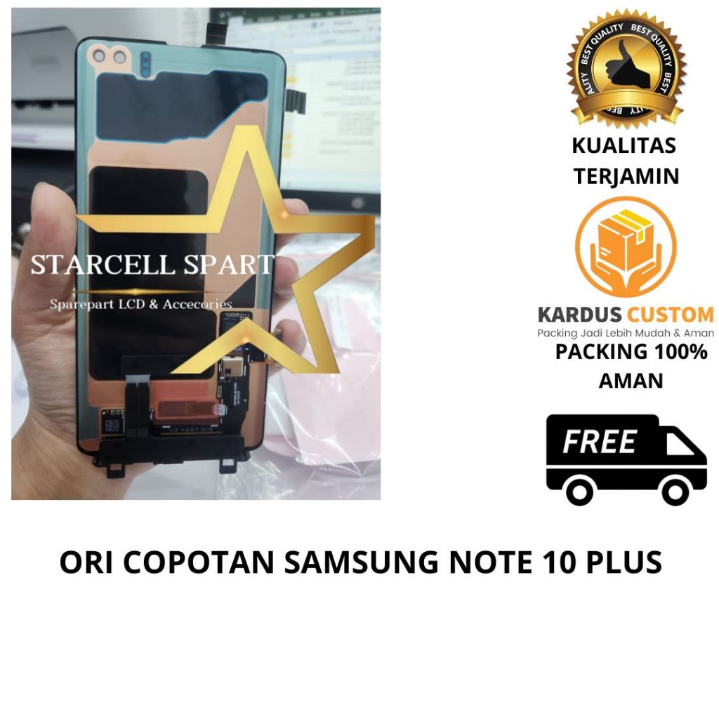 ORI NEW SAMSUNG NOTE 10 PLUS