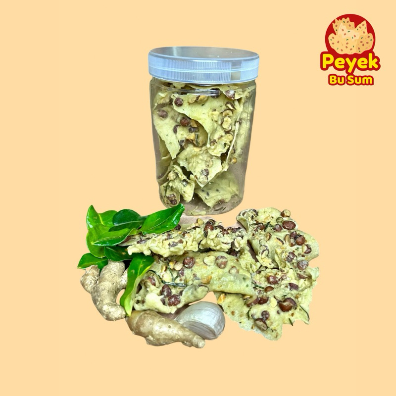 

Peyek - Rempeyek Kacang Tanah (800ml)