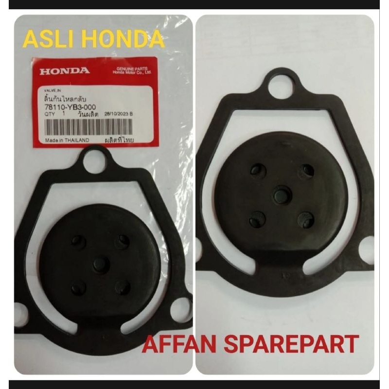 KLEP AIR POMPA HONDA ALKON 2 INCHI ( 78110-YB3 ) ORIGINAL HONDA