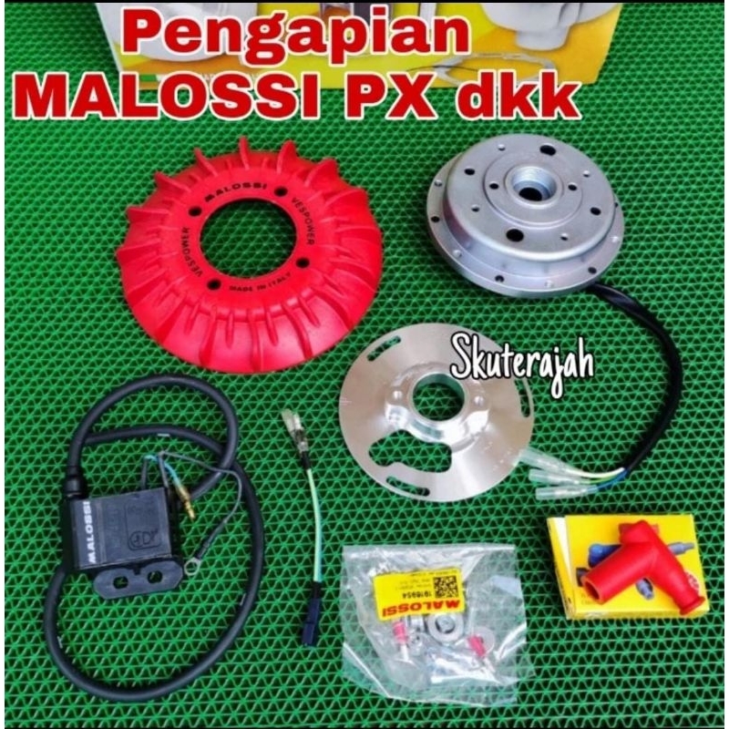 Pengapian Set Vespa Original MALOSSI Untuk Vespa PX, Sprint dan Excel