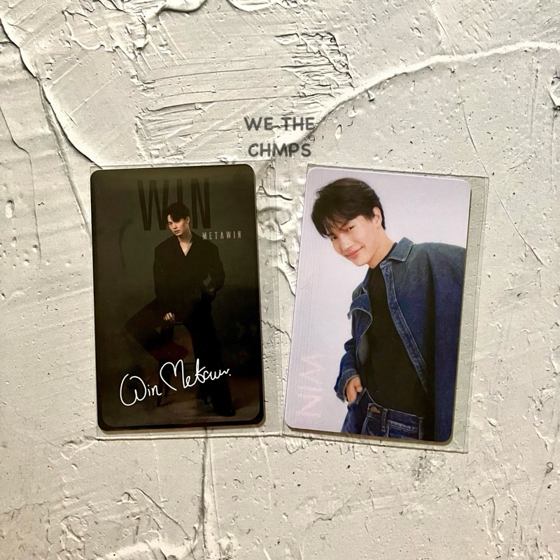 Official Photocard Win Metawin Signature Series Exclusice PC Cardholder Win Metawin GMMTV
