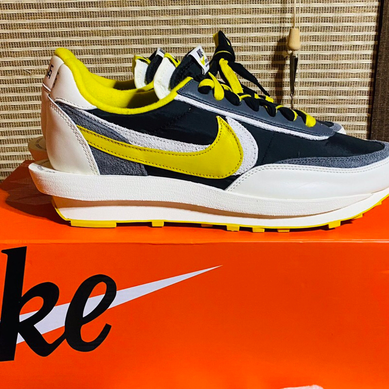 Nike x Undercover x Sacai LD Waffle Bright Citron ORIGINAL