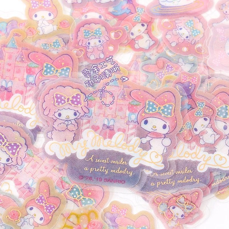 

[ TWT_12 ] Stiker Sanrio Original Cinnamoroll Melody / Stiker set Sanrio Decorasi