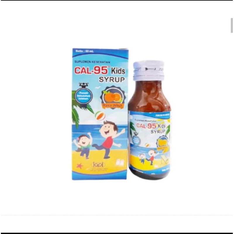 Cal 95 Kids Sirup 60 ml