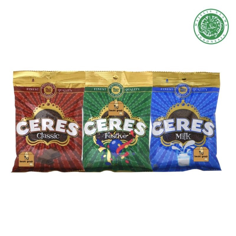 

Ceres meses classic / festive / milk 200 gram