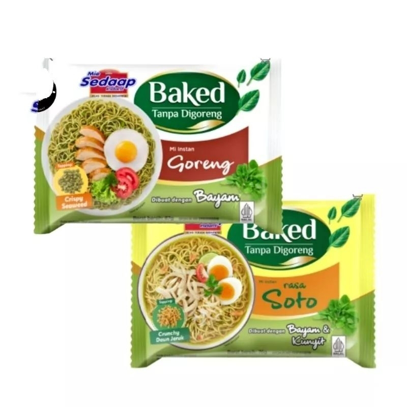 

Sedaap baked mie goreng / soto 76 gram