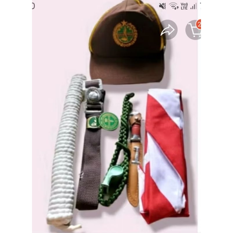 Alat Perlengkapan Pramuka Sd smp komplit