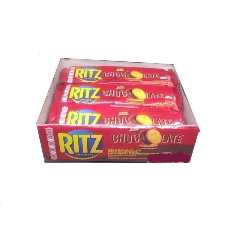 

Ritz Biskuit Crackers Sandwich Coklat Isi 12 Pcs