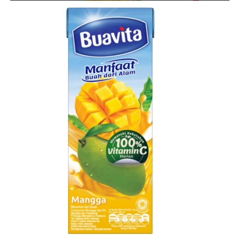 

Buavita Jus Buah Asli Mangga 245 ml