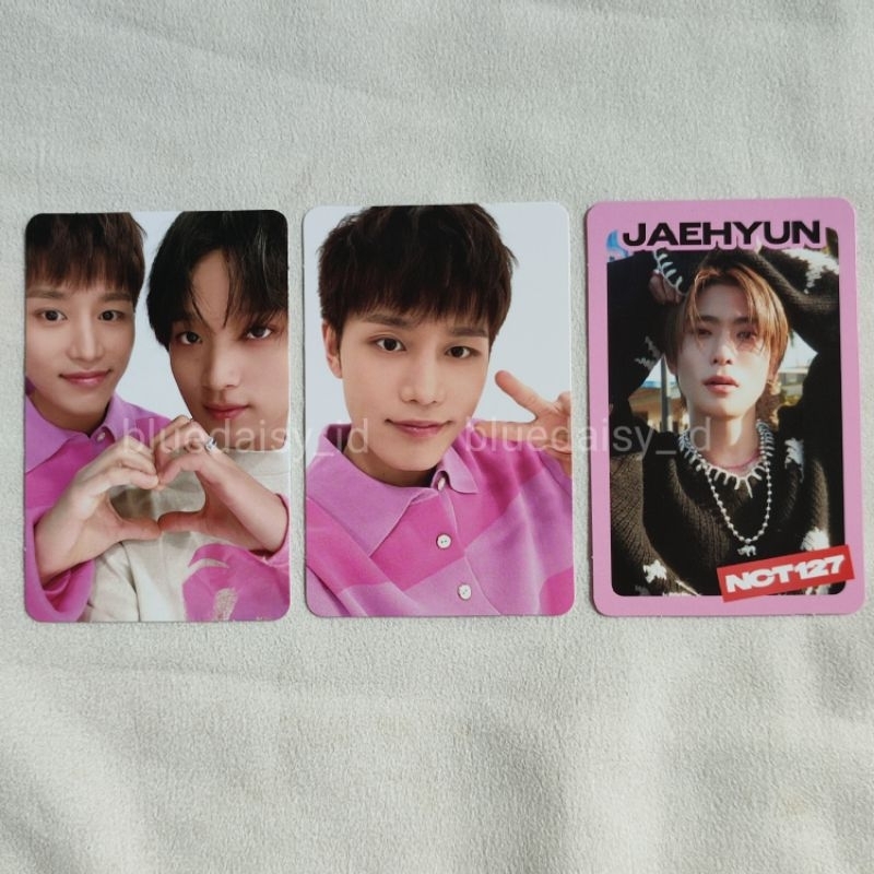 PHOTOCARD NCT 127 AY-YO TC PINK HAECHAN TAEIL JAEHYUN