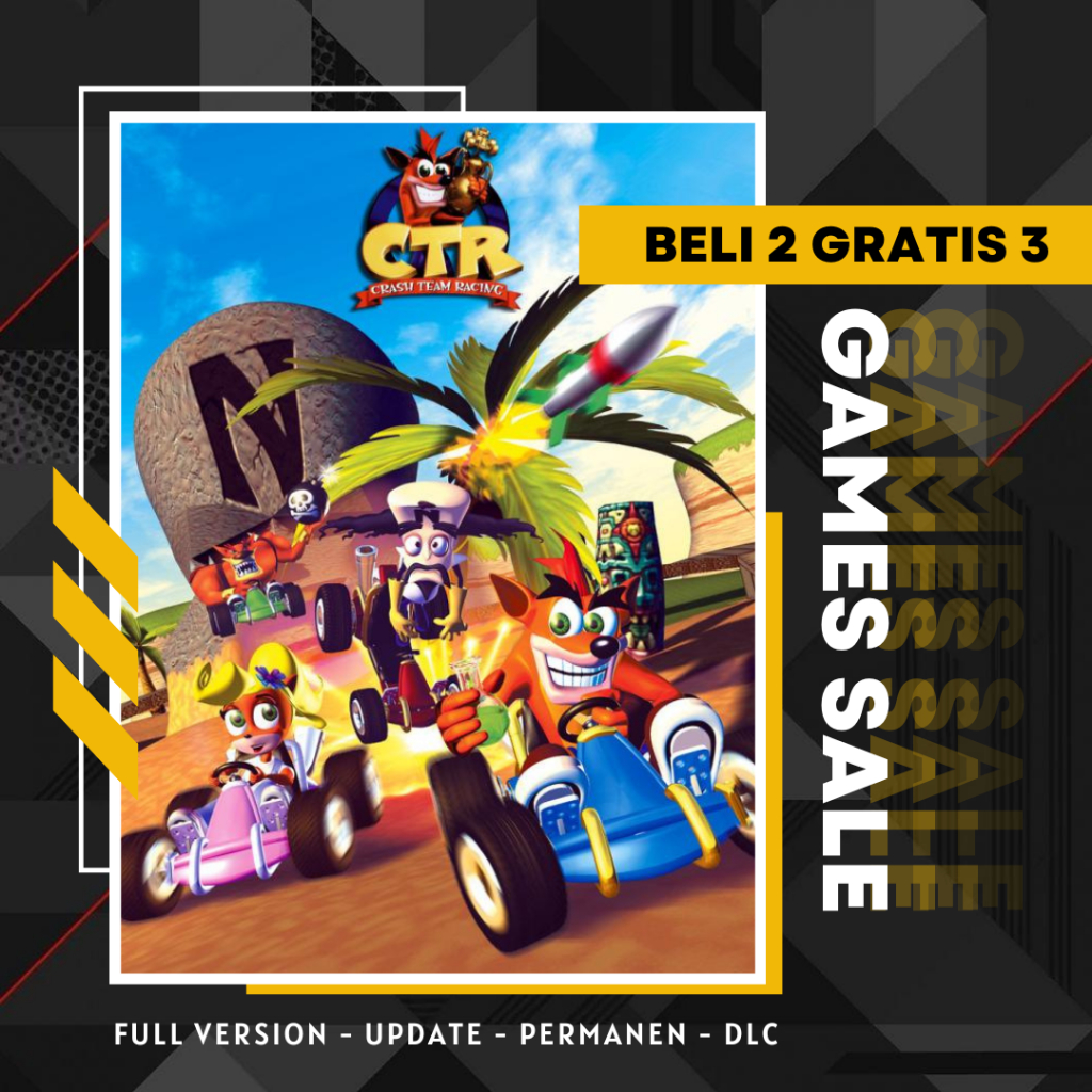 CRASH TEAM RACING - GAME PC - GAME LAPTOP - PC GAMES