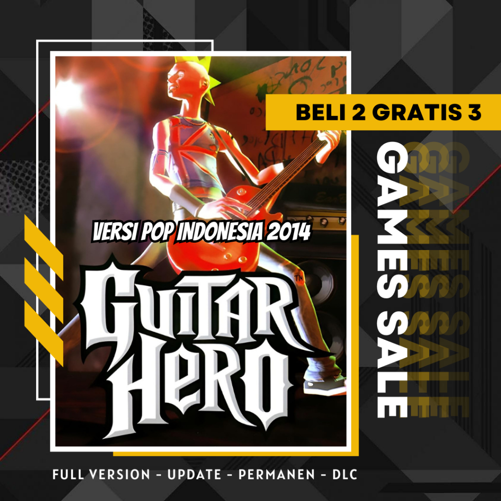 GUITAR HERO POP INDONESIA 2014 - GAME PC - GAME LAPTOP - PC GAMES