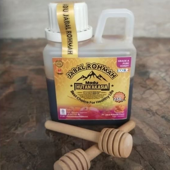 

Madu Hutan Akasia 250gr Jabal Rohmah Murni Asli Grade A 100% Alami Pure Raw Honey