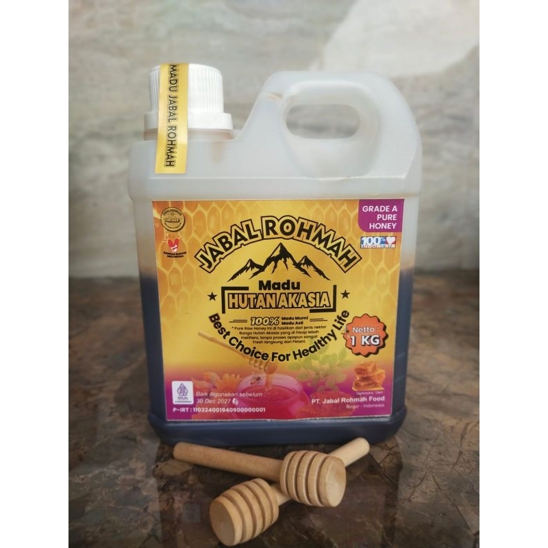 

Madu Hutan Akasia Jabal Rohmah Murni Asli Grade A 100% Alami Pure Raw Honey