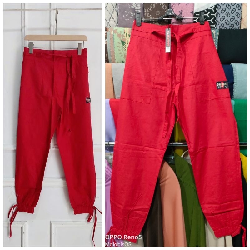 Celana Jogger jevanni original / celana katun cigaret / kulot jevanni / kulot katun