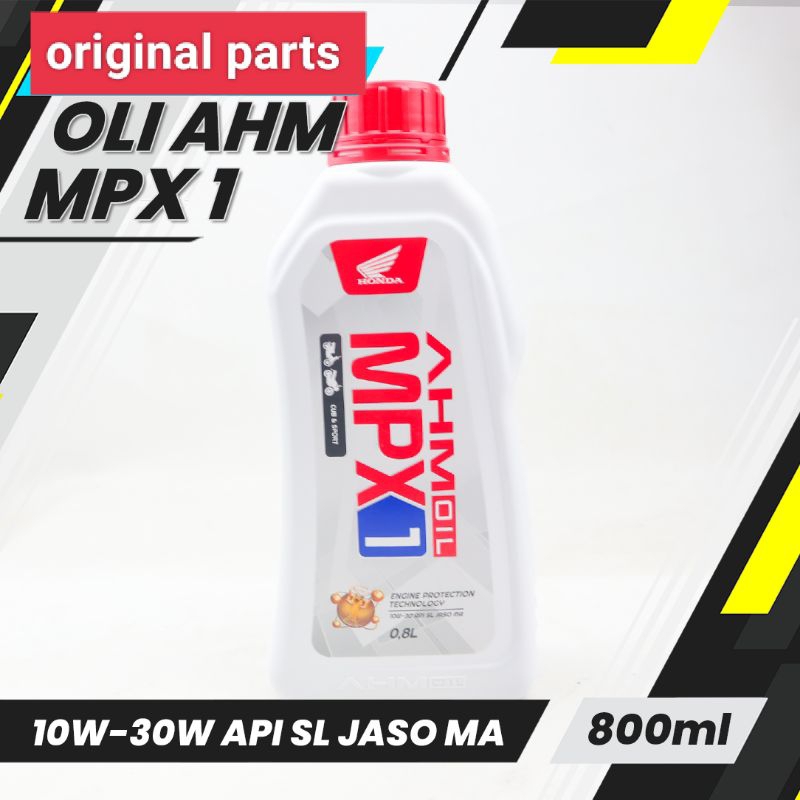 oli motor matic oli mpx1 spx2 mpx2 kemasan terbaru(wajib baca diskripsi)